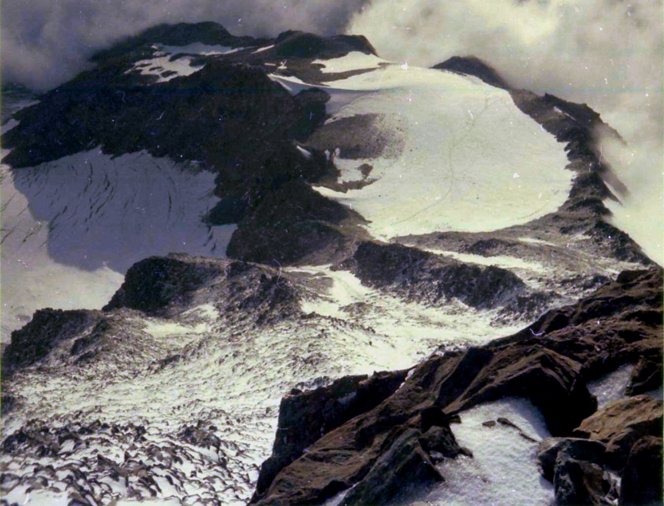 View of down to Tete Rousse