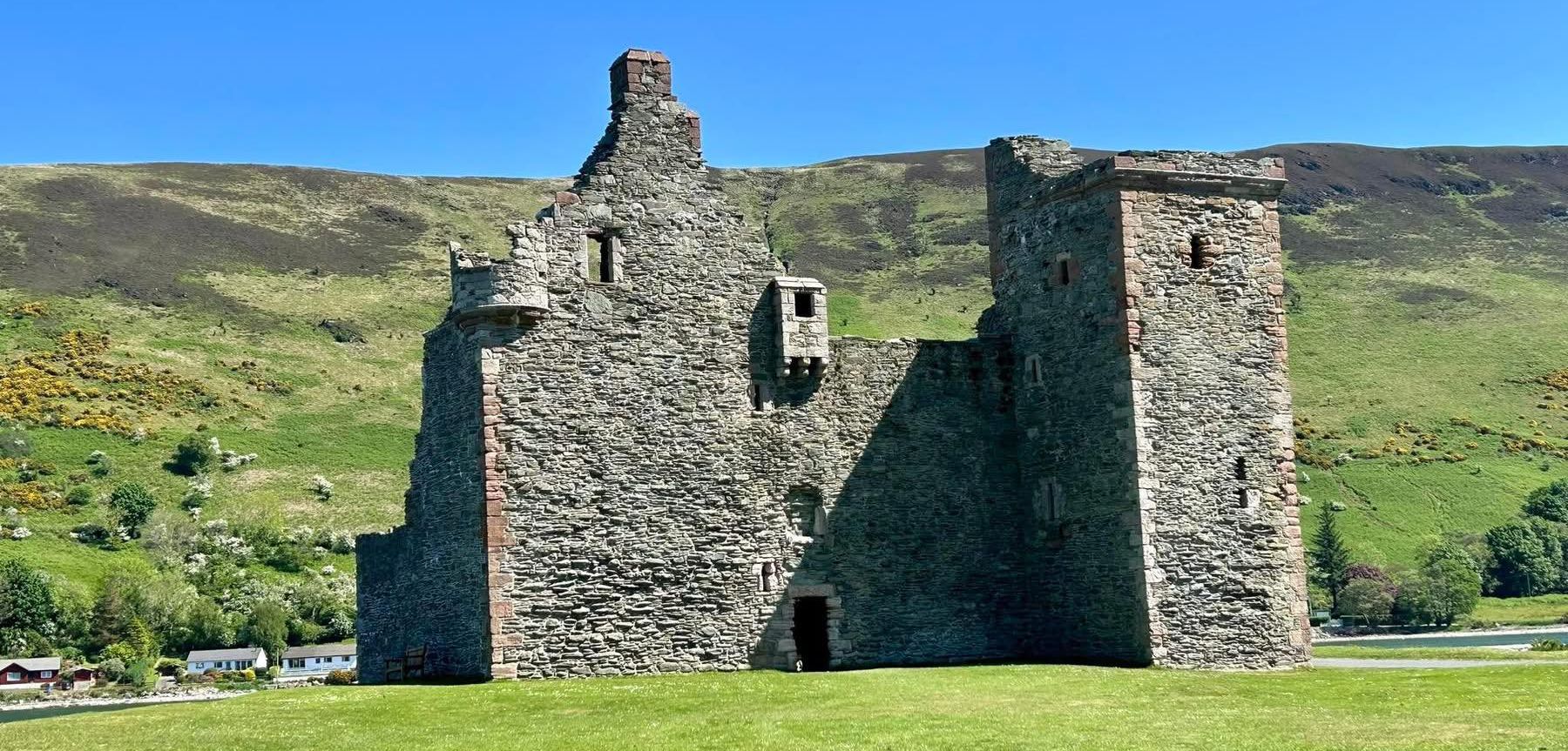 Lochranza Castle on the Isle of Arran